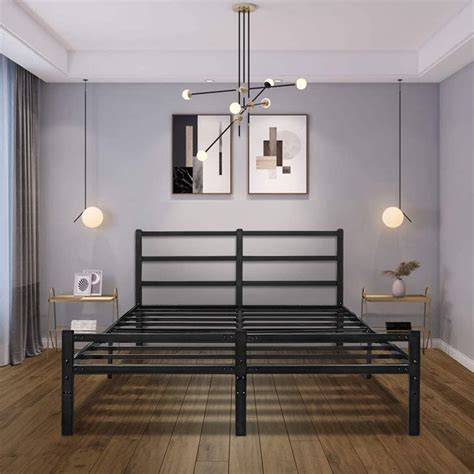 steel box bed design with price|metal bed frames.